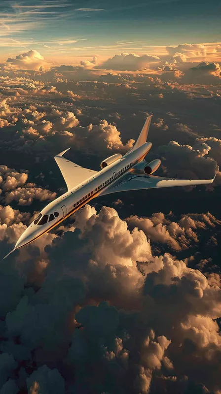 未来的飞机 – AI绘画作品展示 | Midjourney中文版生成