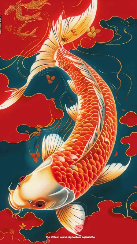 锦鲤 - AI绘画作品展示 | Midjourney中文版生成