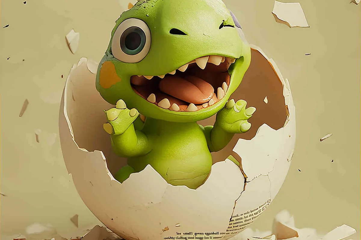 Blind box, a green little dinosaur sitting inside a broken eggshell, laughing loudly ，gray background，ng _ deepnegative _v1_75t,badhandv4( worst quality :2),( low quality :2),( normal quality :2), lowres , bad anatomy , bad hands , normal quality ,(( monochrome )),(( grayscale )),
Sampler ：DDIM ， Steps： 30 - style3部分