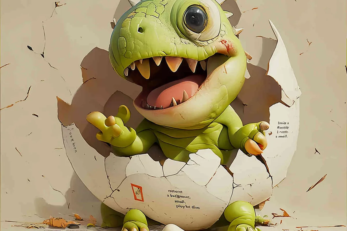 Blind box, a green little dinosaur sitting inside a broken eggshell, laughing loudly ，gray background，ng _ deepnegative _v1_75t,badhandv4( worst quality :2),( low quality :2),( normal quality :2), lowres , bad anatomy , bad hands , normal quality ,(( monochrome )),(( grayscale )),
Sampler ：DDIM ， Steps： 30 - style4部分