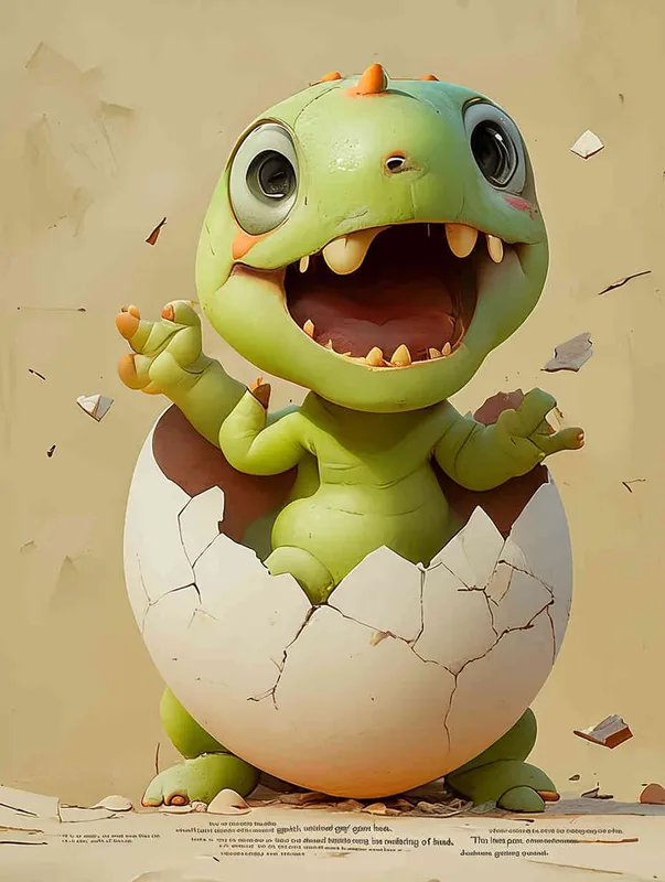Blind box, a green little dinosaur sitting inside a broken eggshell, laughing loudly ，gray background，ng _ deepnegative _v1_75t,badhandv4( worst quality :2),( low quality :2),( normal quality :2), lowres , bad anatomy , bad hands , normal quality ,(( monochrome )),(( grayscale )),
Sampler ：DDIM ， Steps： 30 - style3部分