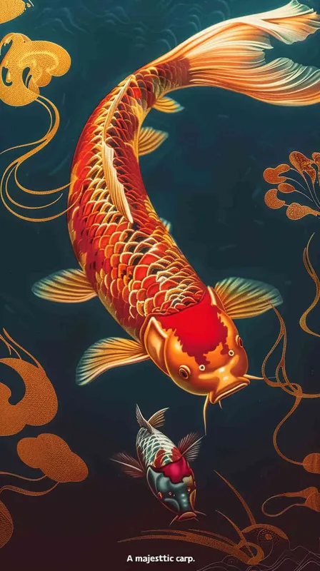 一条鲤鱼 - style1部分