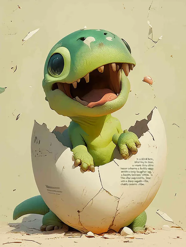 Blind box, a green little dinosaur sitting inside a broken eggshell, laughing loudly ，white background，ng _ deepnegative _v1_75t,badhandv4( worst quality :2),( low quality :2),( normal quality :2), lowres , bad anatomy , bad hands , normal quality ,(( monochrome )),(( grayscale )),
Sampler ：DDIM ， Steps： 30 - style4部分