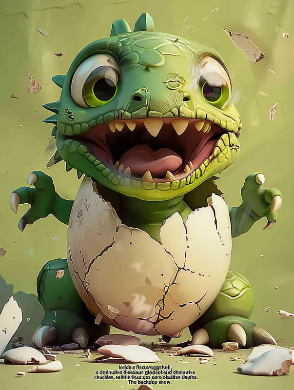 Blind box, a green little dinosaur sitting inside a broken eggshell, laughing loudly ，white background，ng _ deepnegative _v1_75t,badhandv4( worst quality :2),( low quality :2),( normal quality :2), lowres , bad anatomy , bad hands , normal quality ,(( monochrome )),(( grayscale )),
Sampler ：DDIM ， Steps： 30 - style2部分