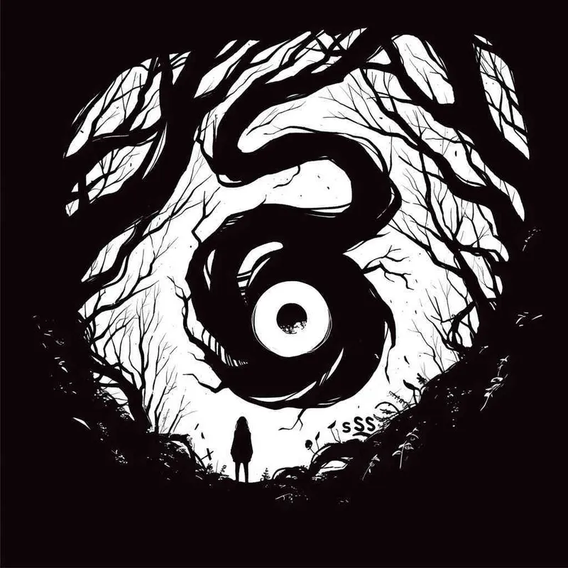 Incorporate a mysterious silhouette or shadowy figure against a surreal background to convey the eerie atmosphere of your content.
Use a stylized representation of an eye surrounded by swirling shadows or abstract shapes to symbolize the exploration of the human psyche and the unknown.
Create a minimalist design featuring the initials 