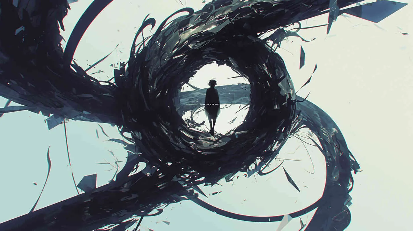 Incorporate a mysterious silhouette or shadowy figure against a surreal background to convey the eerie atmosphere of your content. Use a stylized representation of an eye surrounded by swirling shadows or abstract shapes to symbolize the exploration of the human psyche and the unknown. Create a minimalist design featuring the initials 