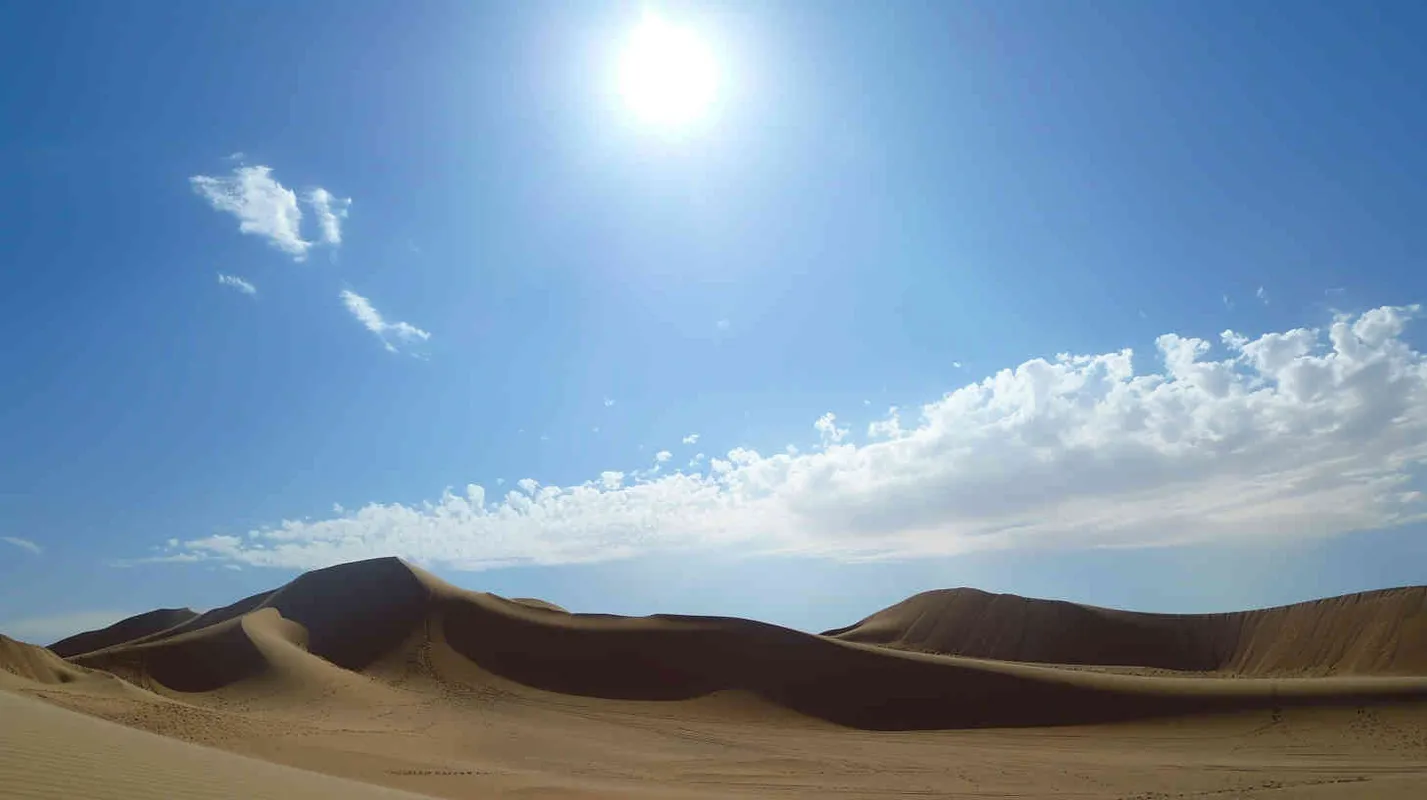 Dunhuang, desert, blue sky, sunny - style1部分