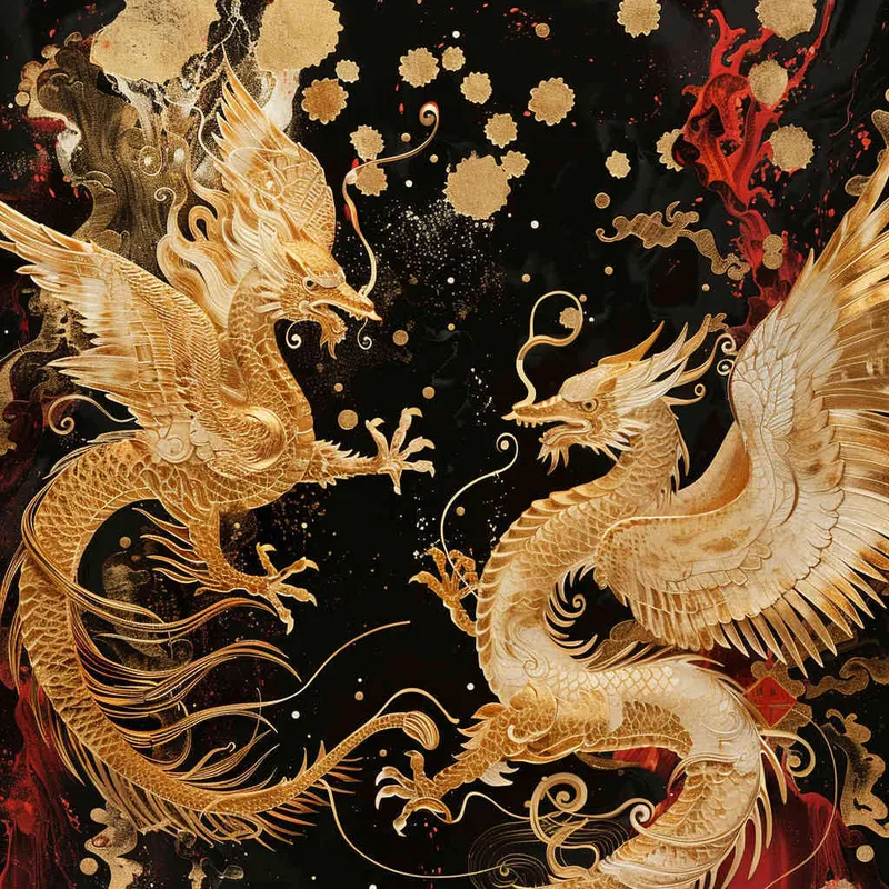 鎏金龙凤 - style1部分