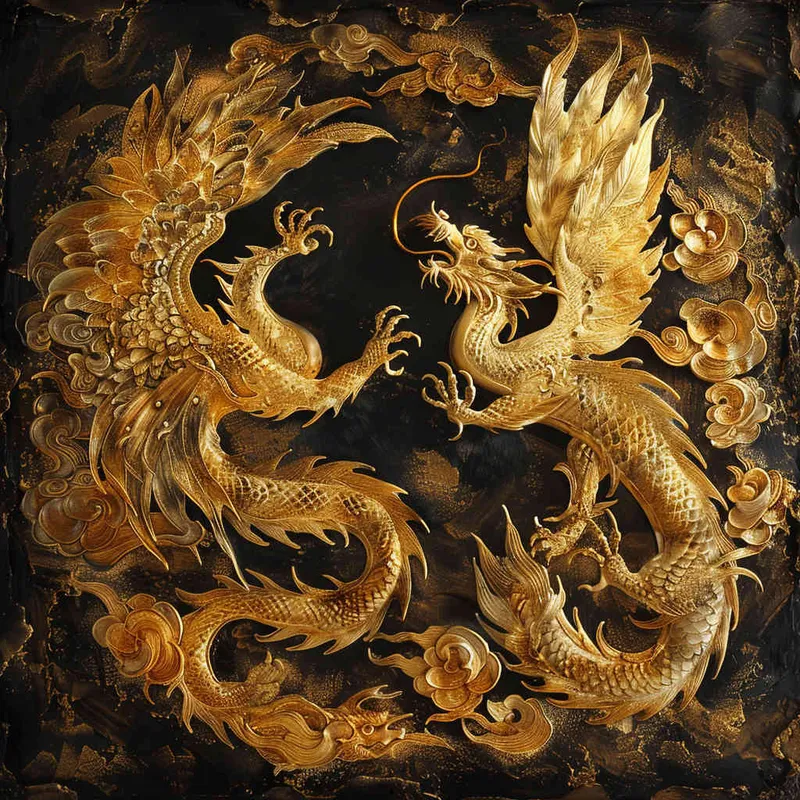 鎏金龙凤 - style4部分