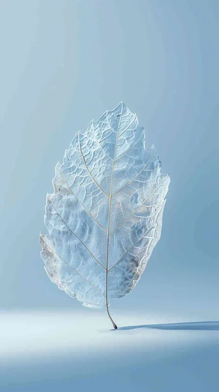 3d, Unreal Engine, Concept art, fashion, popular style, ultra-fine details, depth of field, ethereal, a three-dimensional leaf and grass made into the 4.23世界读书日, natural vitality style, extreme close-up, solid color light blue background, commercial photography SONY Master lens, soft colors, close to reality composition, --ar 3:4 --iw 2 --s 750 - style3部分
