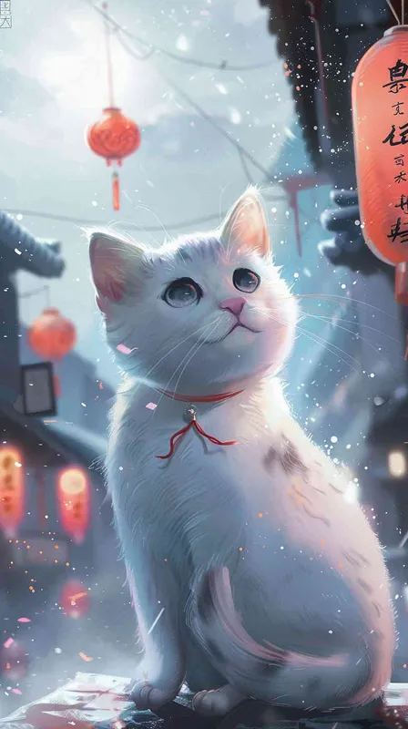 请生成一张猫猫去云南旅行的图片 - style1部分