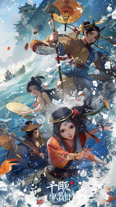用美国漫画线描稿的形式做一张海报，体现新老球员的对抗，新球员分别是东契奇，爱德华兹，文班亚马，惠特莫尔，阿门汤普森，威金斯。老球员分别是，詹姆斯，库里，杜兰特，这些球员尽量全身有运球或者抢球的动作，画面采用横构图。 - style4部分