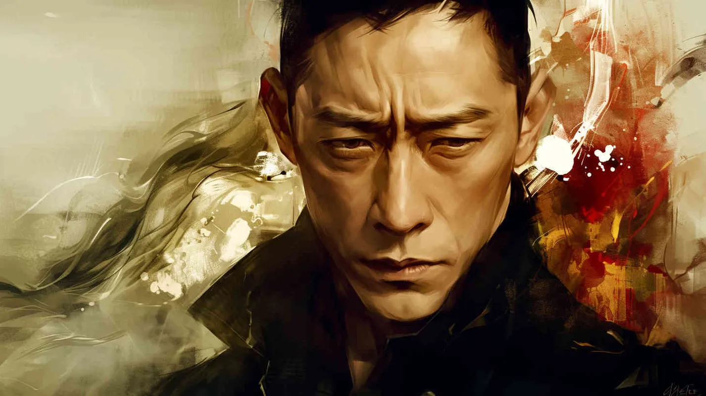 要一个刘德华的人物肖像 – AI绘画作品展示 | Midjourney中文版生成