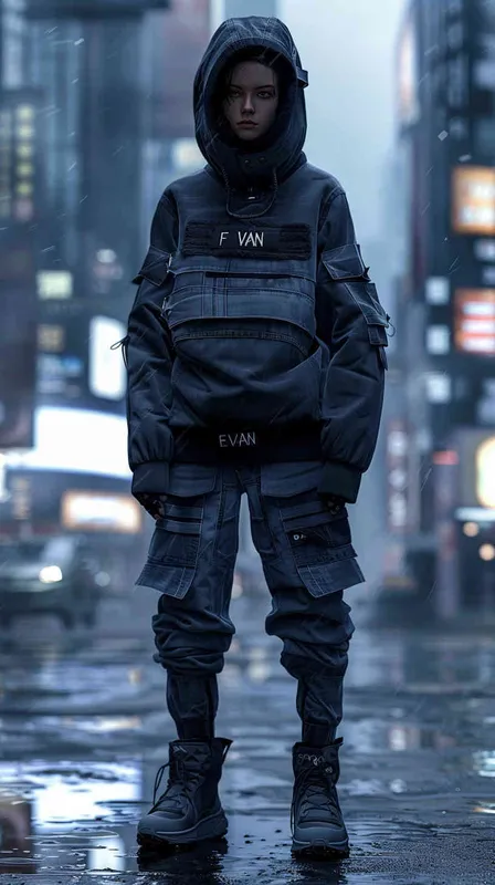 设计潮牌的工装，品牌LOGO