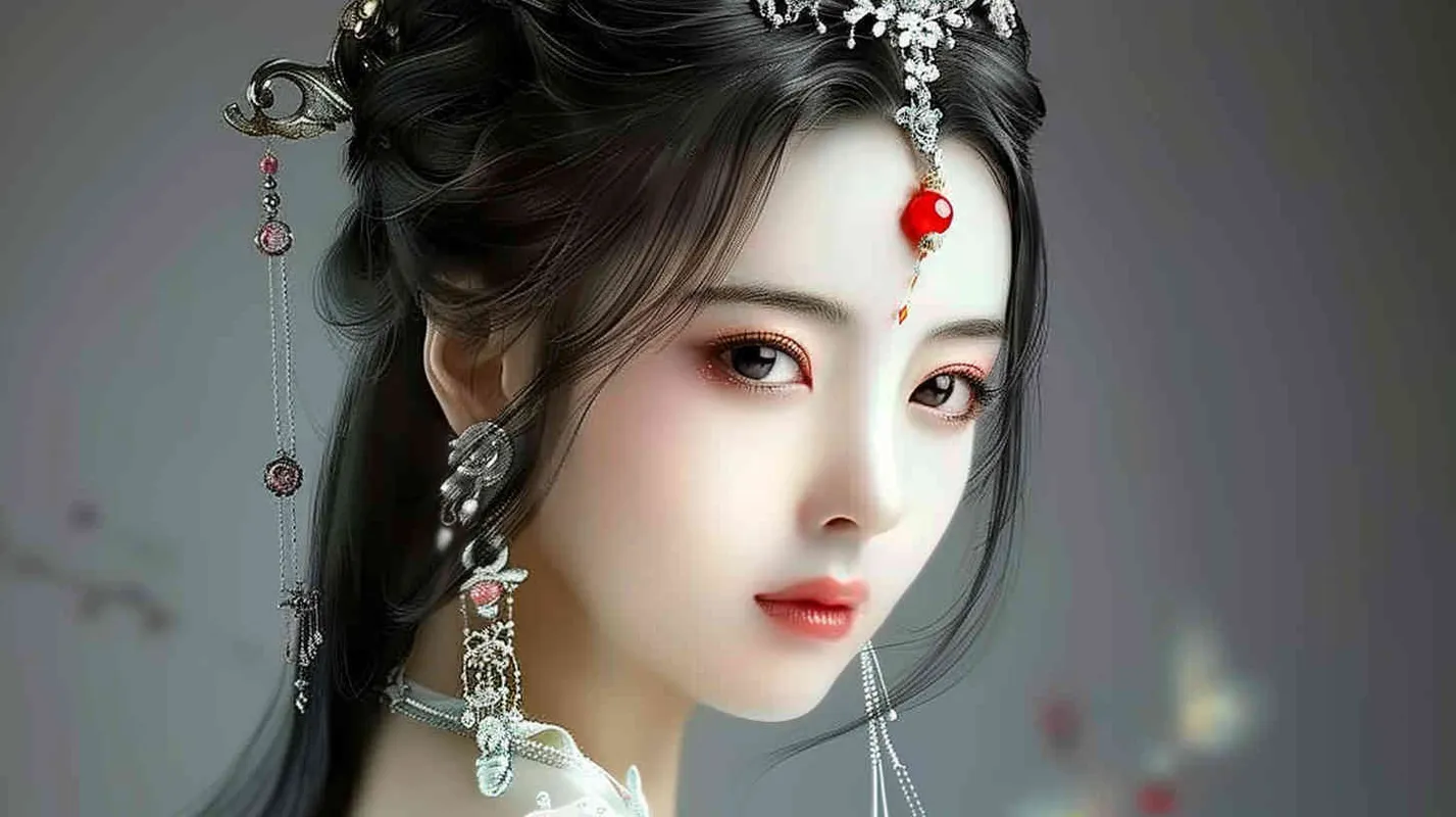 一个漂亮的亚洲女孩 - style3部分