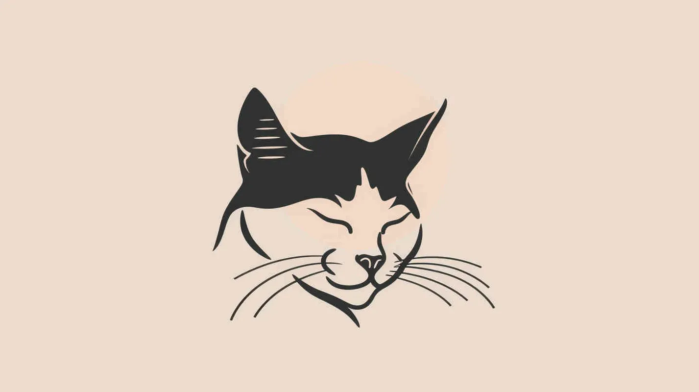 logo设计，宠物猫店，扁平化，简洁风 - style2部分