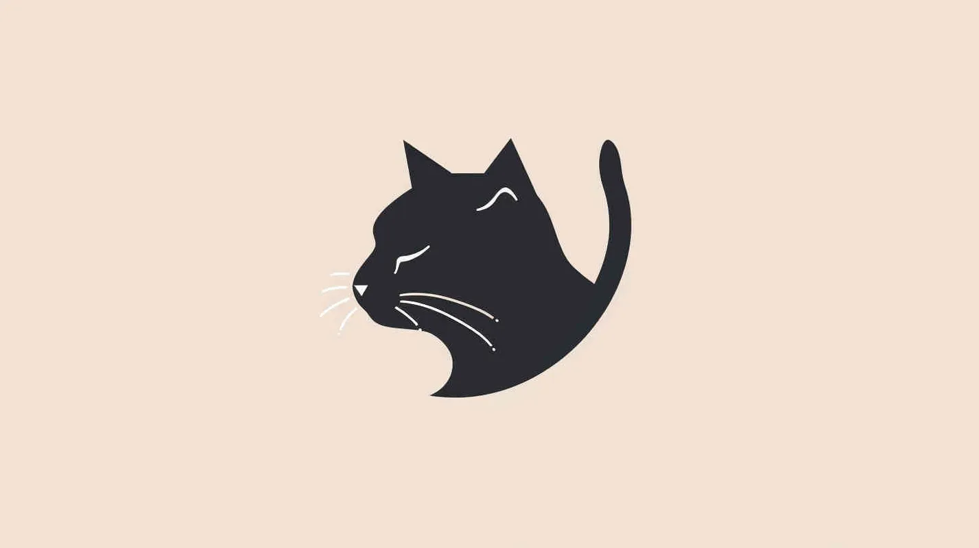logo设计，宠物猫店，扁平化，简洁风 - style3部分
