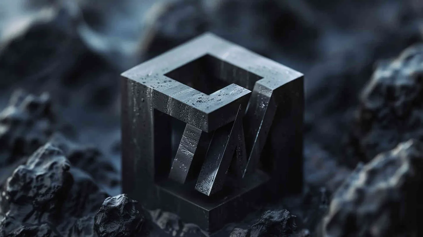 设计一个logo，是字母M和W组成的立方体结构，3D造型 – AI绘画作品展示 | Midjourney中文版生成