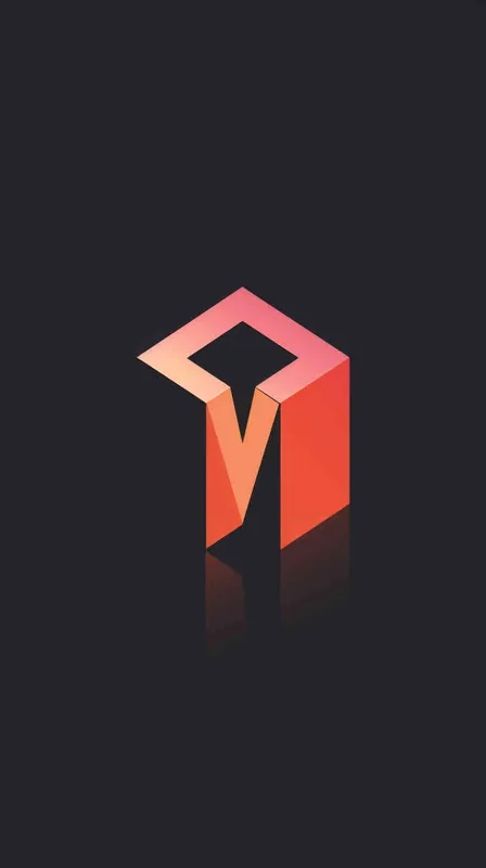 设计一个广告公司的logo，是字母M和W组成的立方体结构，2D造型，扁平化设计  - style2部分