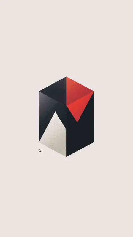设计一个广告公司的logo，是字母M和W组成的立方体结构，2D造型，扁平化设计  - style3部分