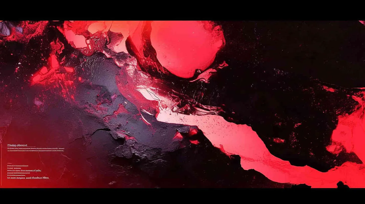 Abstract flow poster, stream of consciousness, pink, red, black color scheme, fashion magazine, big movie special effects - style2部分