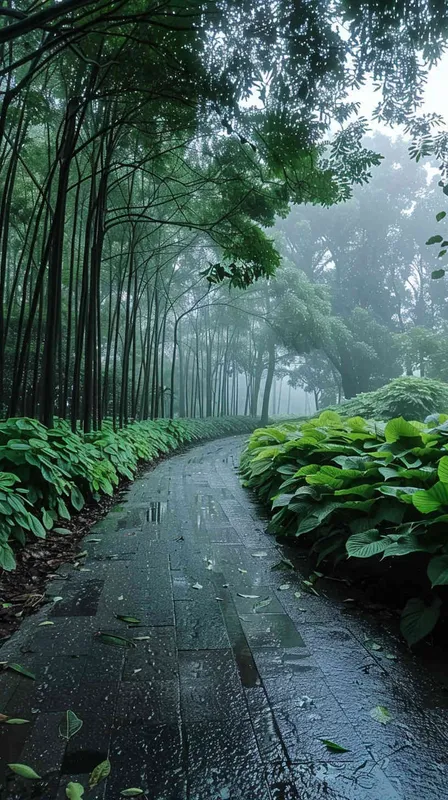做一个微景观的雨林，植物是主体，有苔藓，树，河流，和小动物，微观镜头，有烟雾，在玻璃质感的缸，有暖色灯光，纯色背景，很高级 - style1部分