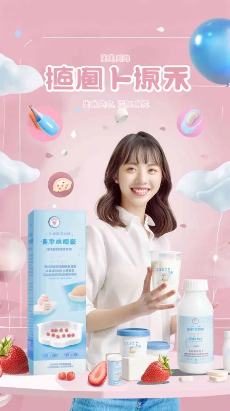 养今坊益生菌产品海报 - style2部分