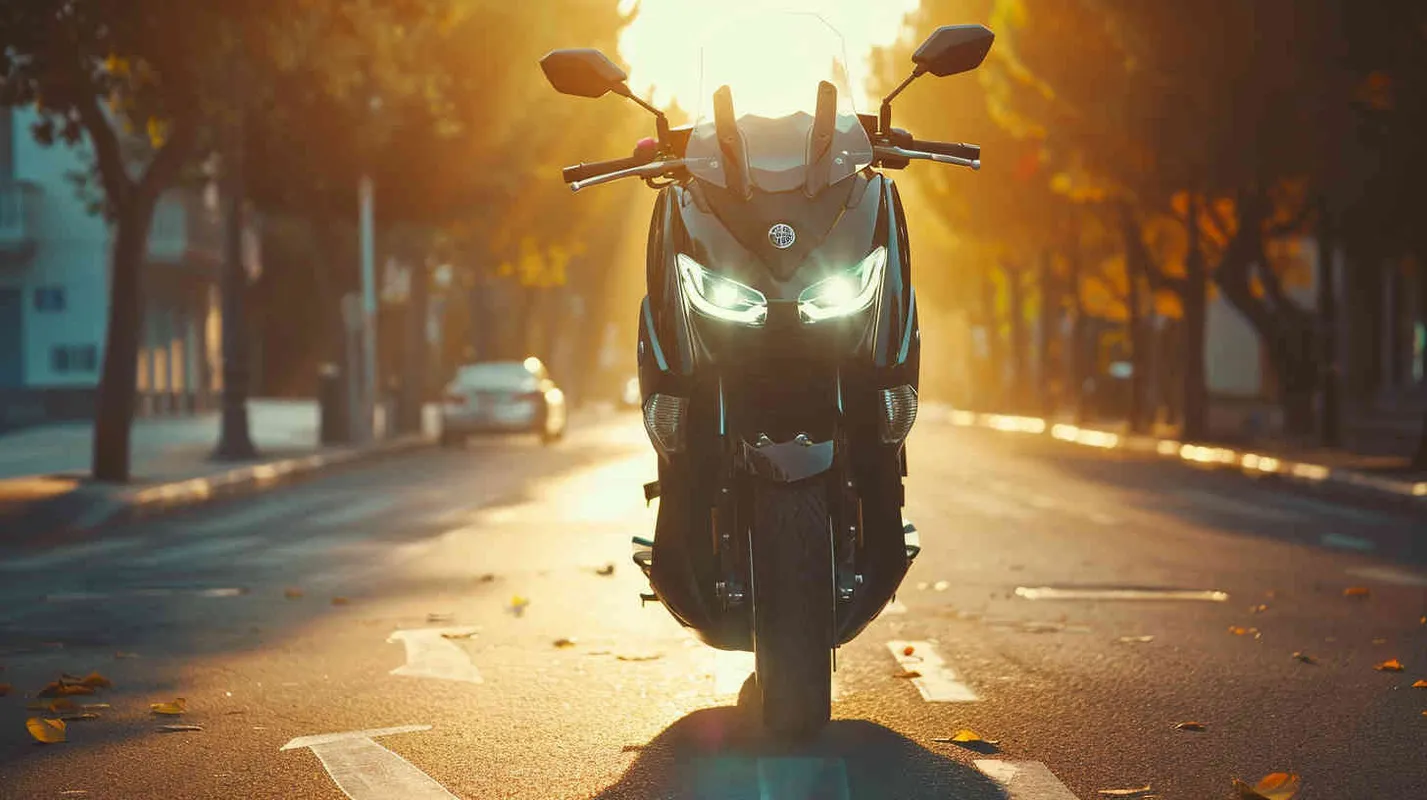Yamaha XMAX Motorcycle - AI绘画作品展示 | Midjourney中文版生成