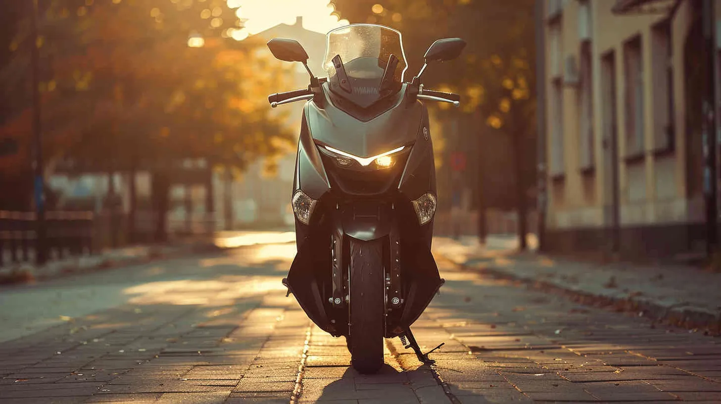 Yamaha XMAX Motorcycle - AI绘画作品展示 | Midjourney中文版生成