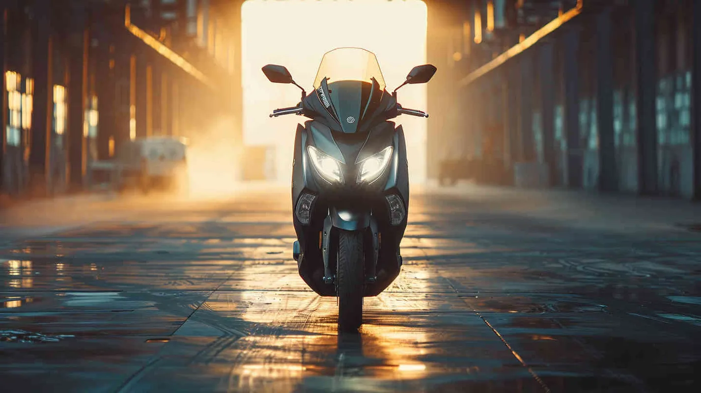 Yamaha XMAX Motorcycle - AI绘画作品展示 | Midjourney中文版生成
