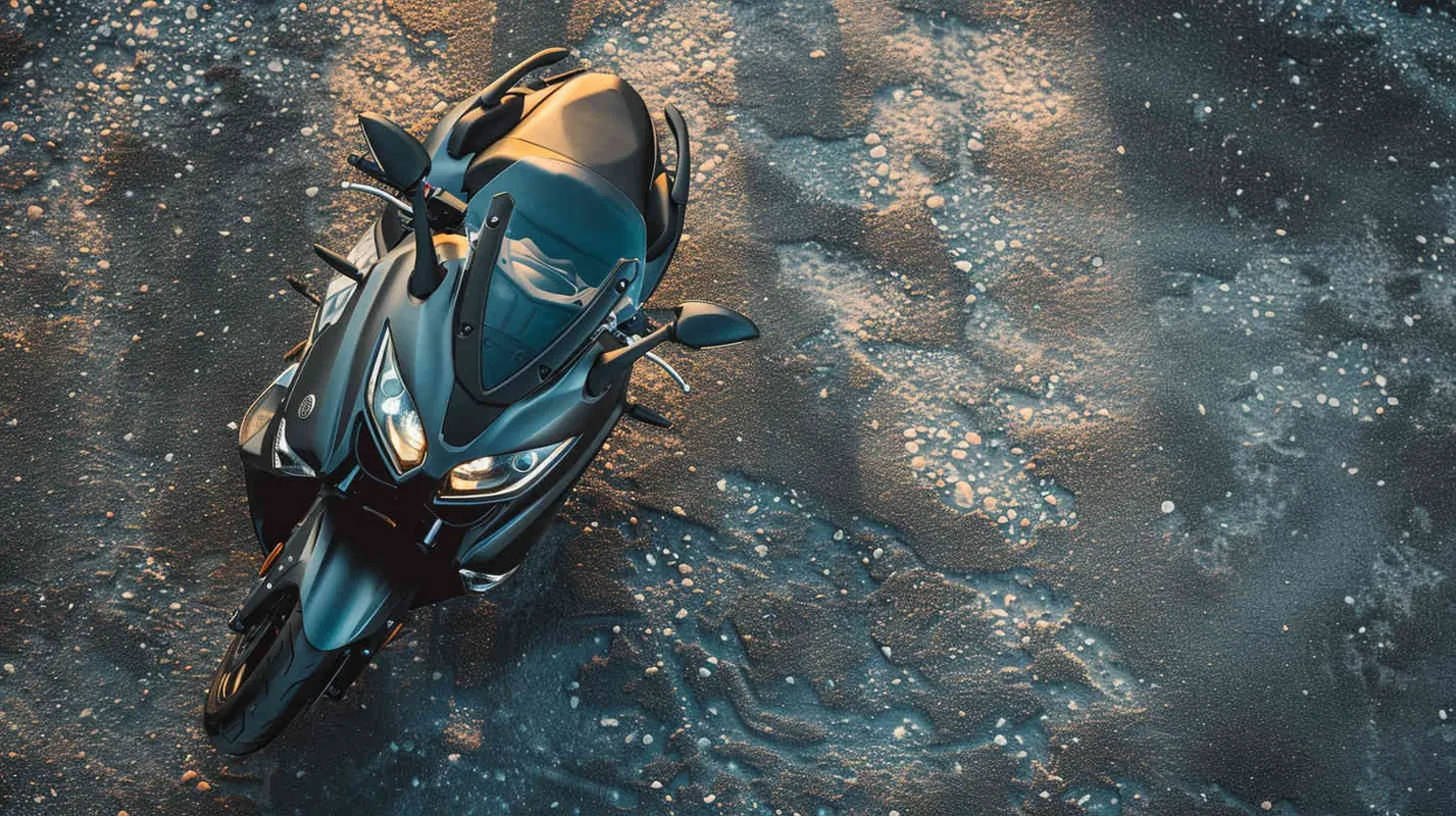 Yamaha TMAX Motorcycle - style2部分