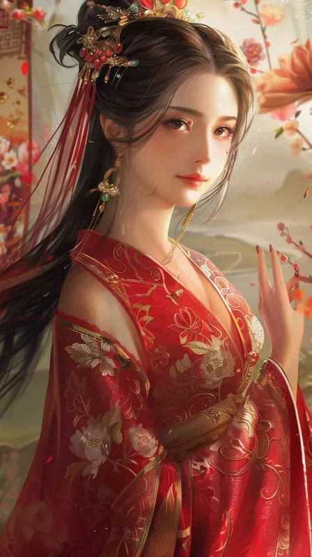 开心的亚洲女孩 - style3部分