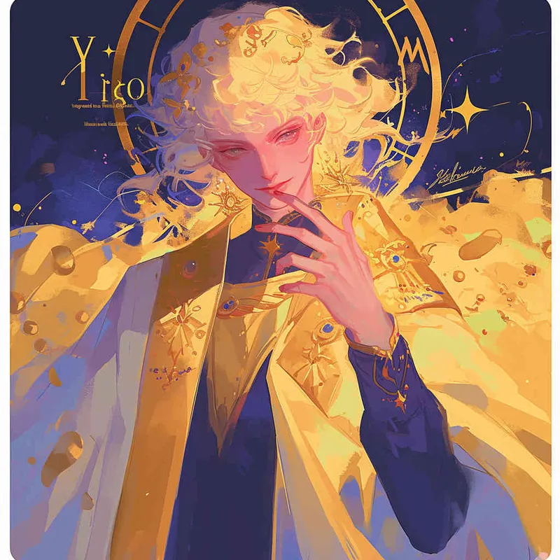 A Virgo avatar, girl, illustration style - style3部分