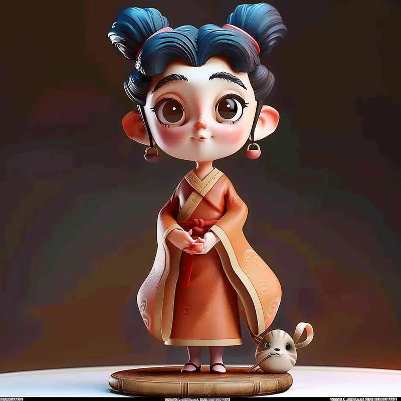 3D卡通人偶 - style1部分