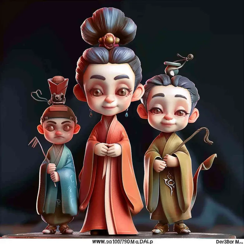 3D卡通人偶 - style3部分