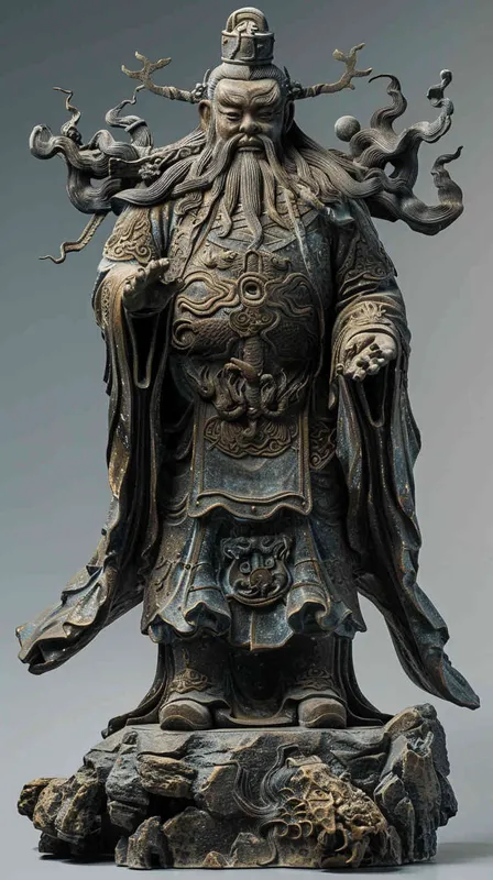 盘古上神。他的身躯巍峨而高大，仿佛一座永恒的巨峰，直插云霄，与天地相连。他的肌肤呈现出一种深沉的古铜色，如同经过岁月沉淀的岩石，坚硬而富有质感。

他的头部硕大，宛如一座巍峨的山头，显得异常威严。他的双眼深邃而明亮，犹如夜空中最亮的星辰，闪烁着智慧与坚毅的光芒。他的眉毛浓密而修长，仿佛两道黑色的瀑布，从额头两侧垂落，给人一种不怒自威的感觉。

他的鼻子高挺而宽阔，像是一座山峦，在他的脸庞上占据着重要的位置。他的嘴巴宽阔而厚实，紧闭时显得坚定而有力，张开时则仿佛能吞噬天地间的万物。

他的肩膀宽阔而厚实，仿佛能扛起整个世界的重量。他的双臂粗壮而有力，肌肉线条分明，充满了力量感。他的双手巨大而厚实，仿佛能握住整个宇宙，每一次的挥动都能引发天地的震动。

他的双腿修长而有力，仿佛两根支撑天地的巨柱，稳稳地扎根在混沌之中。他的双脚巨大而厚实，仿佛能踏平一切阻碍，引领着宇宙走向新的纪元。

他的身上散发着一种不可言喻的气息，那是一种古老而神秘的气息，仿佛蕴含着整个宇宙的奥秘与力量。他的存在本身就是一种震撼，一种威严，一种无法抗拒的力量。

他的外貌特征不仅是他自身的体现，更是他强大力量与坚定意志的象征。他的每一个细节都充满了力量与美感，仿佛是大自然最为完美的杰作。

文心大模型3.5生成 - style3部分