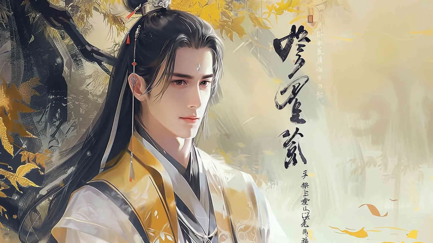 他身高魁梧，头戴皇冠，肩宽背厚，身穿黄色长袍，手持轩辕神剑。他的脸庞刚毅而威严，双眼炯炯有神。是华夏儿女的始祖。 - style1部分