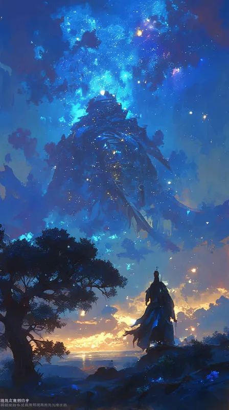 在一次雷电交加的夜晚，天空中星辰闪耀，在北斗枢星的光芒下，他的母亲生下了他，华夏第一位上古帝王。 - style1部分