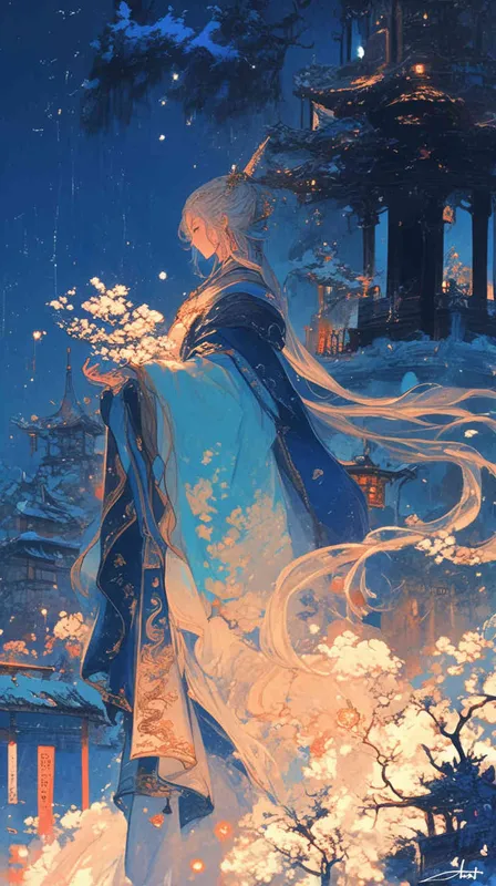 在一次雷电交加的夜晚，天空中星辰闪耀，在北斗枢星的光芒下，他的母亲生下了他，华夏第一位上古帝王。 - style4部分