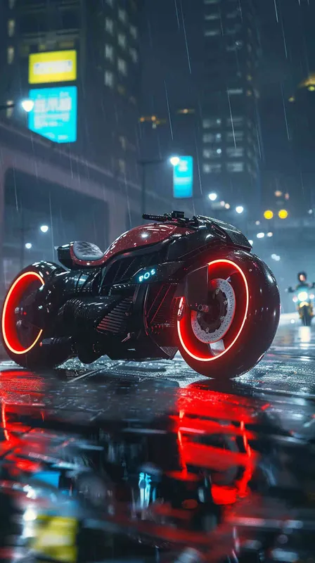 futuristic motorcycle concept inspired by Akira motorcycle - style2部分