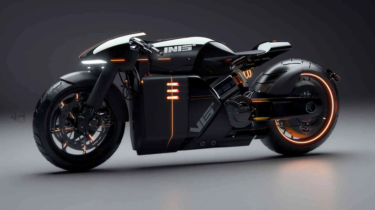标志很醒目，logo是WIN3很酷很醒目futuristic motorcycle concept inspired by Akira motorcycle
 - style1部分
