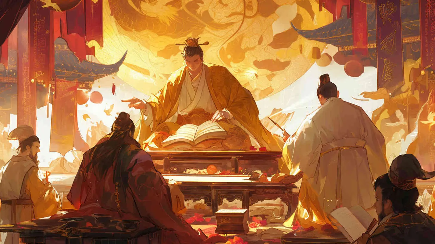 黄帝用人，从不拘一格，而是根据每个人的特长和才能来安排他们的职位。沮涌和仓颉博通古今，对天文地理有着深刻的理解，黄帝便让他们担任重要职务，负责国家的文化和教育事务。 - style3部分