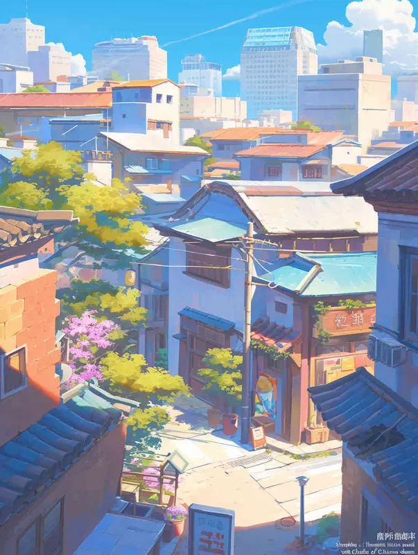 简单的背景，中国风 - style4部分