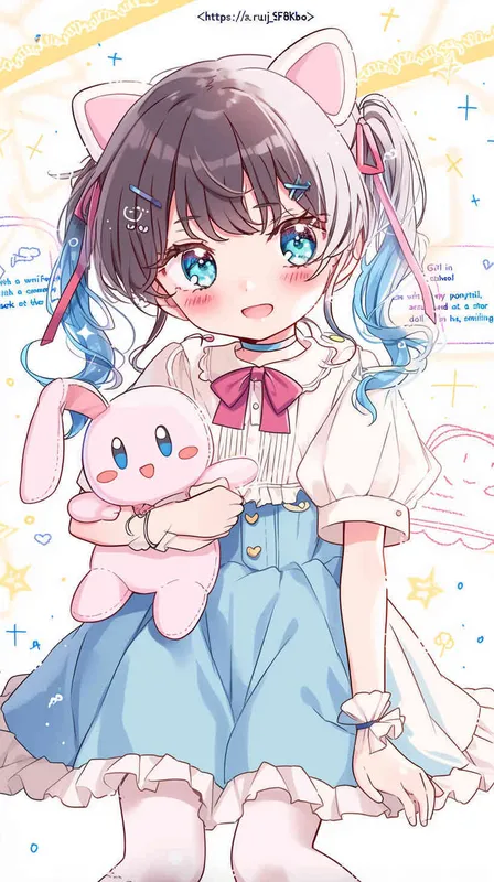 <https://s.mj.run/88j_SF8Kbvo> anime style,A Girl in a school uniform, with a wavy ponytail, looks at the camera, with bright aqua eyes and a star Kirby doll in her arms, smiling ” –ar 9:16 –niji 6 –iw 1.2 – style4部分” class=”wp-image”/>
</figure>

</figure>
</p>


<h2 class=