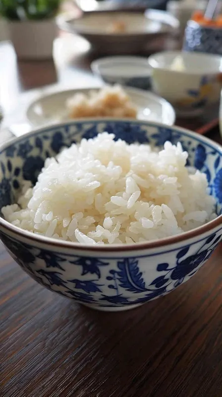 餐桌上，碗中的香喷喷的米饭，每一粒米粒都充满诱惑。 - style3部分