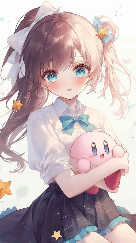 <https://s.mj.run/j7lnAymTi_s> <https://s.mj.run/YXsxOdJLbfA> kawai chibi,A Girl in a school uniform, with a wavy ponytail, looks at the camera, with bright aqua eyes and a star Kirby doll in her arms, smiling –ar 9:16 –niji 6 –iw 1.2  – style1部分” class=”wp-image”/>
</figure>


<figure class=