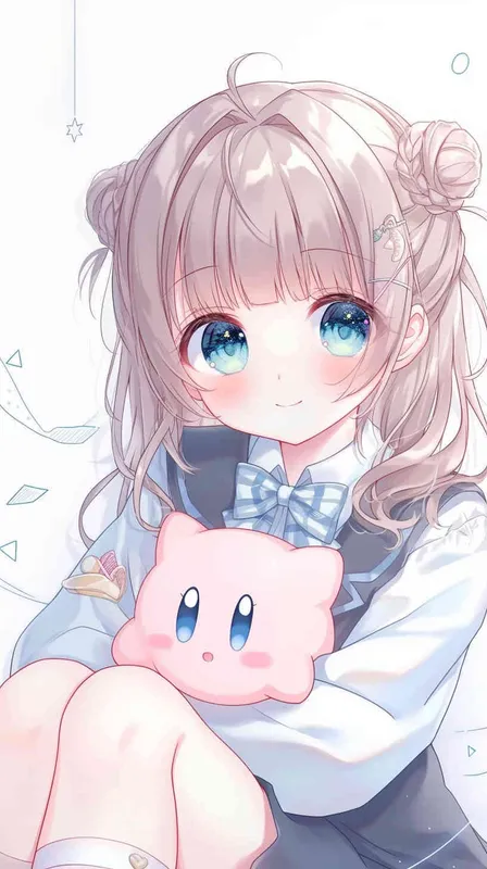 <https://s.mj.run/QDmBbCnExVI> A cute Girl in a school uniform, with a wavy ponytail, looks at the camera, with bright aqua eyes and a star Kirby doll in her arms, smiling –ar 9:16 –niji 6 –iw 1 – style2部分” class=”wp-image”/>
</figure>


<figure class=