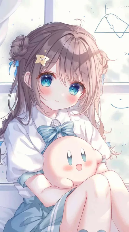 <https://s.mj.run/QDmBbCnExVI> A cute Girl in a school uniform, with a wavy ponytail, looks at the camera, with bright aqua eyes and a star Kirby doll in her arms, smiling –ar 9:16 –niji 6 –iw 1 – style4部分” class=”wp-image”/>
</figure>

</figure>
</p>


<h2 class=