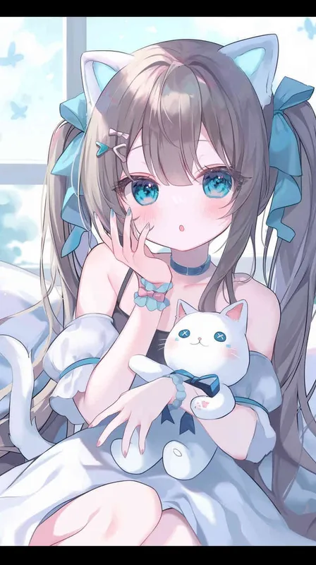 <https://s.mj.run/oai3xFHuXA4> cute girl style,A Girl in cute dress, with a wavy ponytail, looks at the camera, with bright aqua eyes and  cute cat doll in her arms – style3部分” class=”wp-image”/>
</figure>


<figure class=