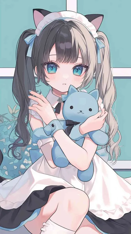<https://s.mj.run/oai3xFHuXA4> cute girl style,A Girl in cute dress, with a wavy ponytail, looks at the camera, with bright aqua eyes and  cute cat doll in her arms – style4部分” class=”wp-image”/>
</figure>

</figure>
</p>


<h2 class=